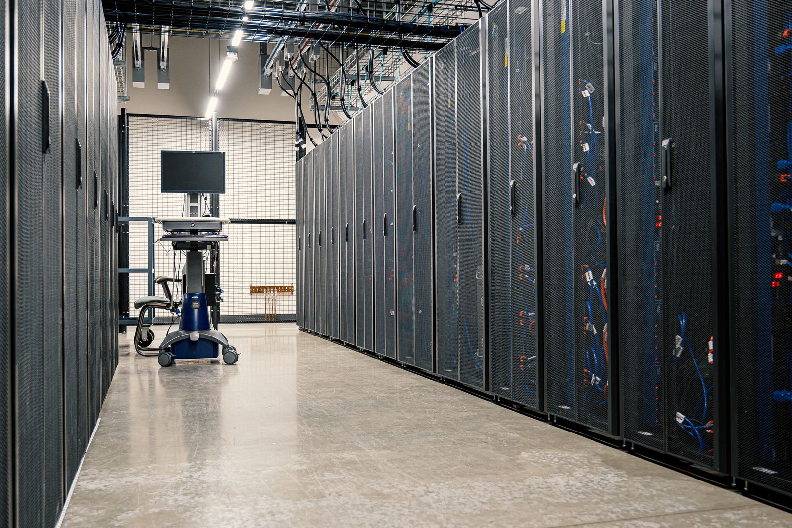 Data center server racks